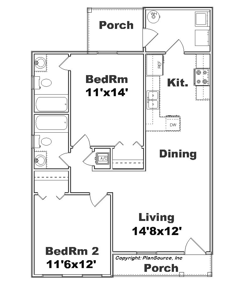 C891 floor plan