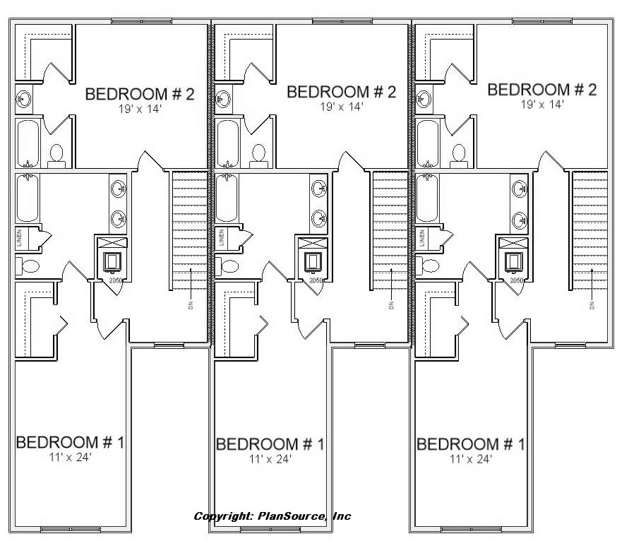 J0121-12T 2nd floor plan