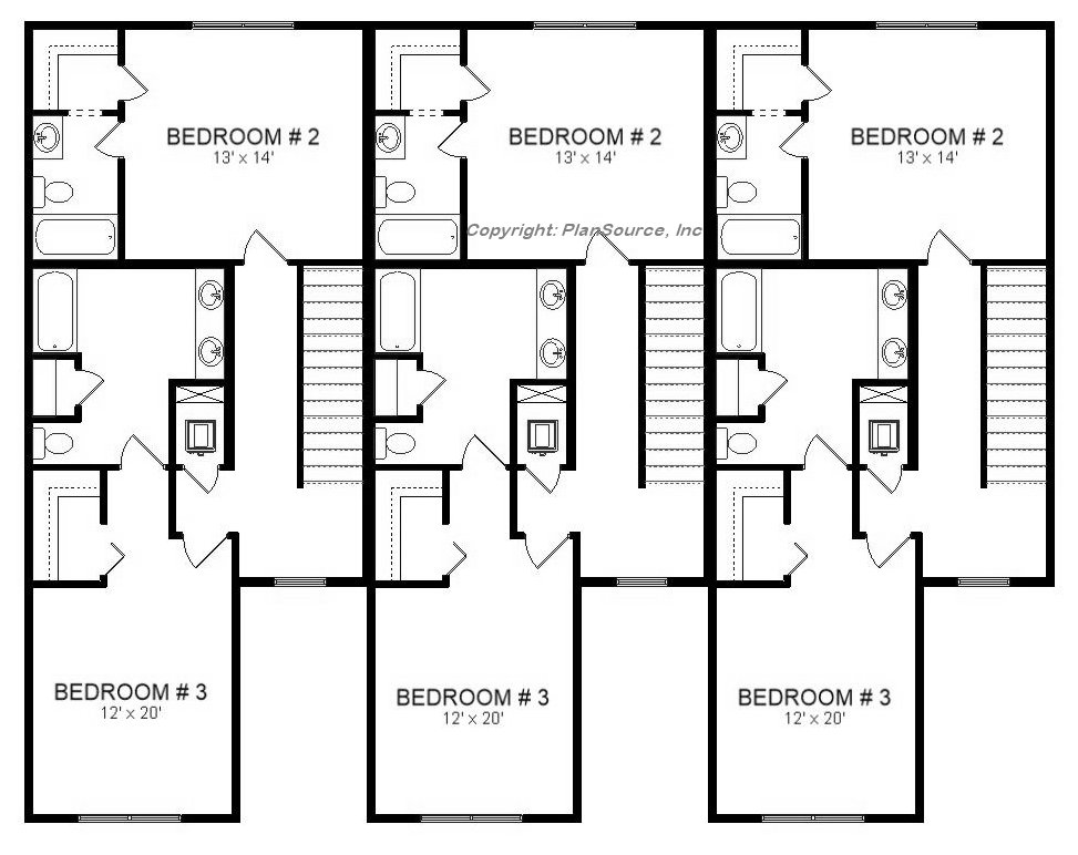 J0121-12T-2 2nd floor plan