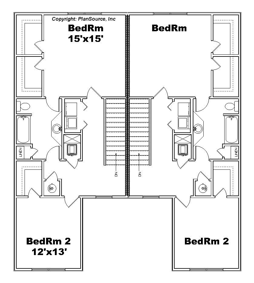 J0121-12d 2nd floor plan