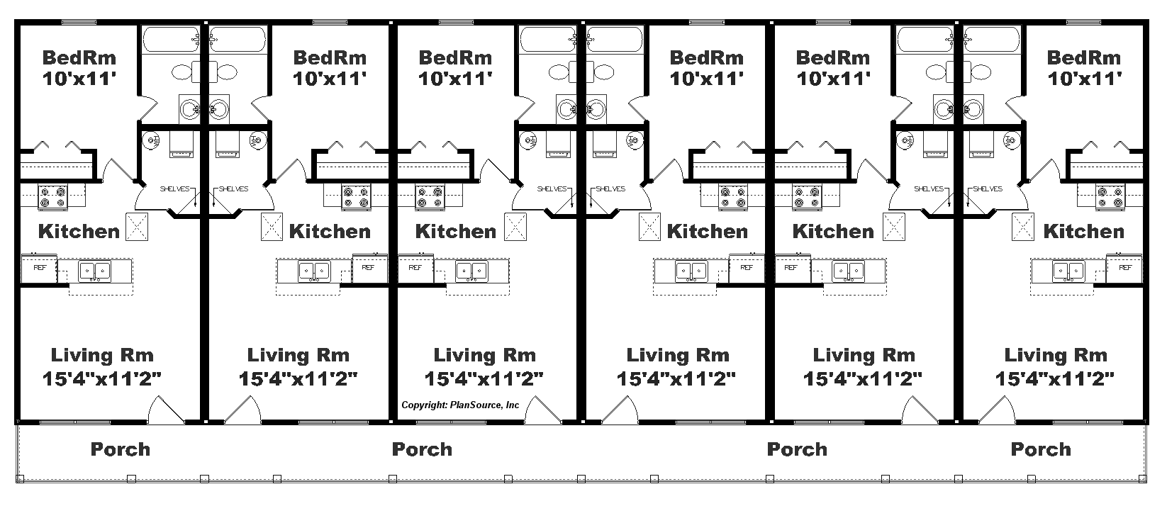J1103-748-6B floor plan