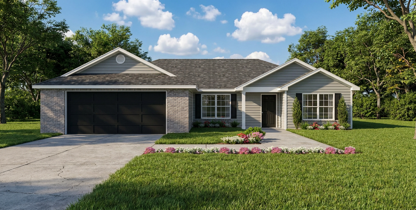 split floor plan J1433